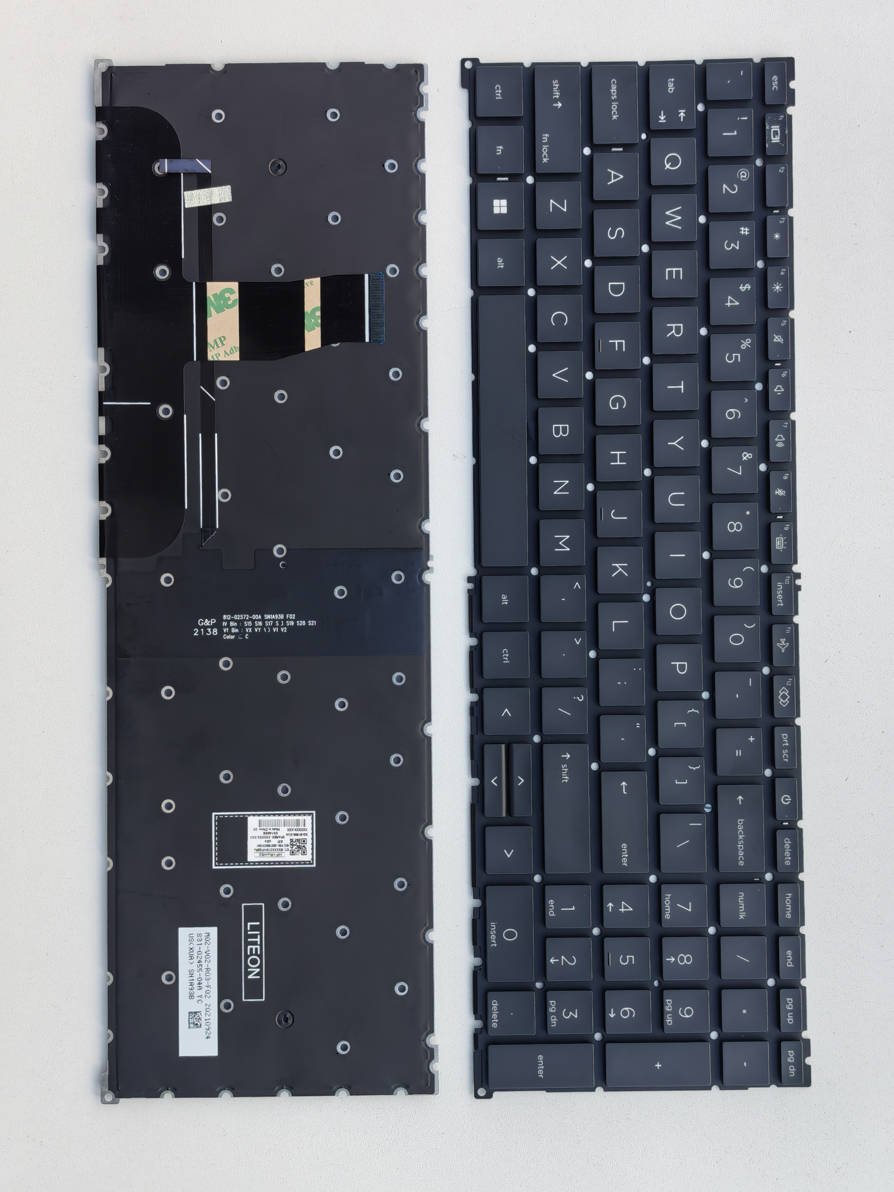 Picture of New Replacement Laptop Keyboard For HP 865G9/865G10/Zbook fury 16 g10/Zbook fury 16g9 BLACK Backlit US Layout